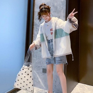 🚚臺灣低價免運🚚超火cec防曬衣大碼外套女2020新款潮韓版寬松學生百搭胖妹妹上衣