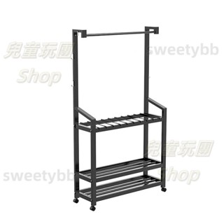 #熱賣#免運#居家 衣帽架落地立式衣架晾衣架臥室掛衣架家用簡易加厚收納衣服架子
