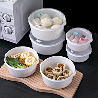 2025新品 ✨臺灣出貨【回頭客3530人】微波爐專用碗可加熱飯盒帶蓋上班族泡麵碗湯碗餐盒透明塑膠保鮮盒