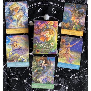 Mystical Wisdom Card Deck神秘的智慧神諭卡英文定製指引卡 多趣美桌遊