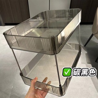 胖虎雜貨鋪🎇透明置物架多層化妝品雜物收納盒杯架梳妝臺收納盒浴室角架置物架