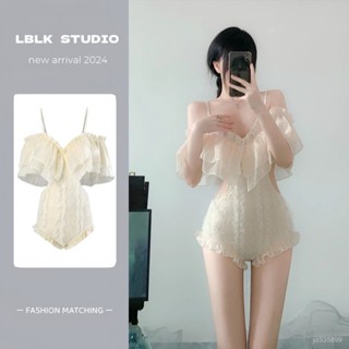 皺褶 比基尼 性感 泳裝 綁帶 泳衣 韓式分體純色比基尼三件套 分體比基尼 大尺碼泳裝 溫泉 泡湯超性感純慾風泡溫泉泳衣