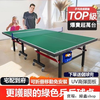 乒乓球桌 室內乒乓球檯 國際標準 桌球桌 標準尺寸乒乓球臺 可折疊 可移動兵乓球臺桌 桌球臺 行動桌球桌