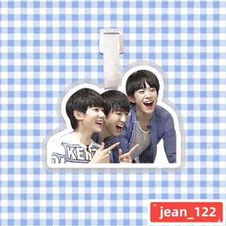 桃園發貨免運🎉明星偶像周邊💖TF家族易烊千璽王源王俊凱行李牌行李箱書包掛件掛飾吊牌周邊定製