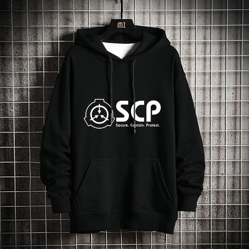 scp基金會周邊衣服機動特遣隊連帽衛衣動漫外套秋冬寬松學生長褲