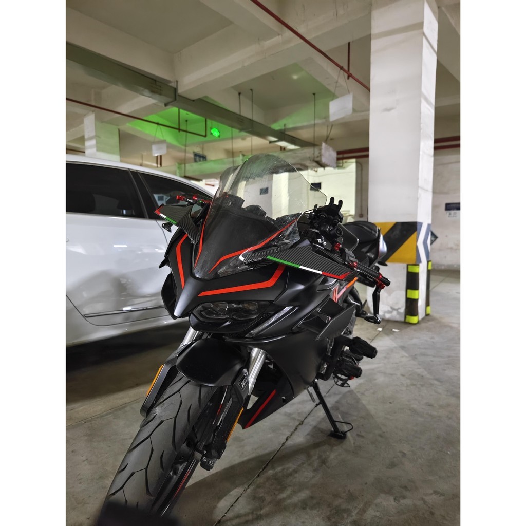 【喜車君】高品質 適用於隆鑫 無極250RR 300RR 賽600/350/250 改裝定風翼 導流罩