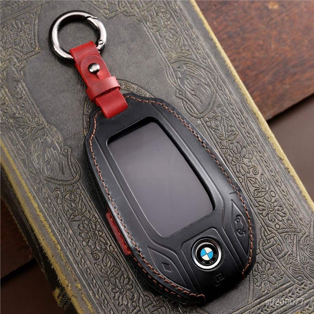寶馬BMW 液晶款鑰匙套 純手工製作汽車用品 鑰匙殻 鑰匙包 真皮