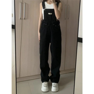 ❤️搭配模範生~背帶褲 吊帶褲 連身褲 吊帶褲女 牛仔褲女 牛仔背帶褲 復古牛仔褲 牛仔吊帶褲 連體褲 牛仔寬褲 寬褲女
