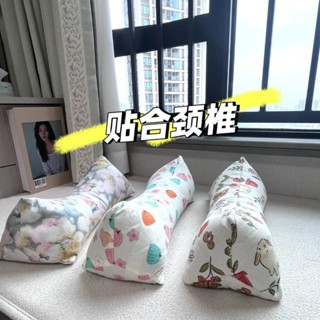 臺灣熱賣~【2434人收藏】蕎麥殻枕頭睡枕護頸枕頸椎枕學生宿捨午睡枕脖枕三角小枕頭菱形枕