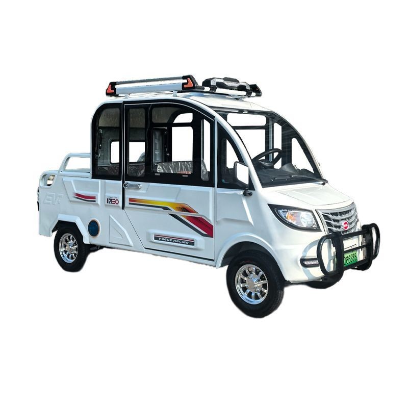 [工廠促銷#諮詢客服問價格A]老頭樂  低速全封閉四輪電動車  家用小型代步車 女帶娃電瓶車拉貨老人