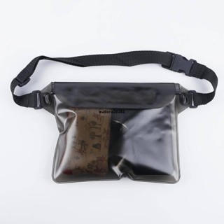 促銷 Pvc半透明磨砂三層防水袋加厚手機漂流沙灘游泳防水腰包