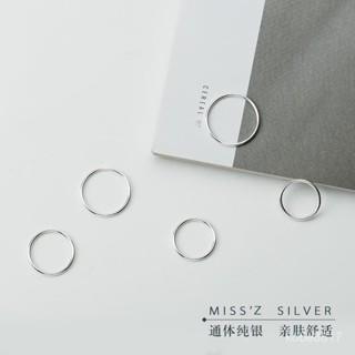 925純銀關節戒指冷淡風時尚個性銀戒指尾戒