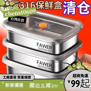 臺灣出貨🎁特厚食品級 316帶蓋保鮮 盒飯盒 便噹盒 冰箱收納盒 烤箱 模具 午餐肉模 長方形保鮮盒 防漏 便當盒 不