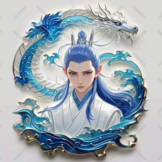 【臺灣發貨 特價處理】【兒童喜愛】哪吒2魔童鬧海周邊哪吒敖丙亞克力磁吸國潮冰箱貼動漫收藏紀念