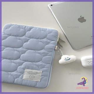 🔥熱銷🔥ins雲朵ipad平板內膽包蘋果9代10.9寸保護套華為matepad11收納包