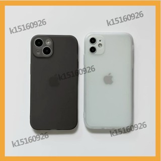 [優客精選百貨]半透白 磨砂霧面手機殼 iPhone 16 15 14 13 12mini 11Pro SE 78+xr
