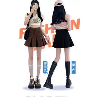 牛仔a字裙 牛仔魚尾裙 高腰牛仔裙 牛仔半身裙 牛仔包臀裙 夏天短裙 牛仔裙 咖啡色百褶裙女牛仔半身裙薄夏季裙棕色短裙