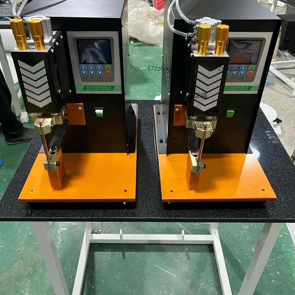 【優選廠家】18650鋰電池組點焊機氣動腳踏式高頻逆變動力電池組精密焊接設備【詢運費】250507