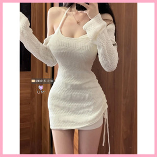 💕最新款式💕特價🚀套裝/連衣裙/小香風/上衣/連身裙/禮服/吊帶裙/吊帶洋裝/無袖/裙子/穿搭/不規則長袖鏤空防曬