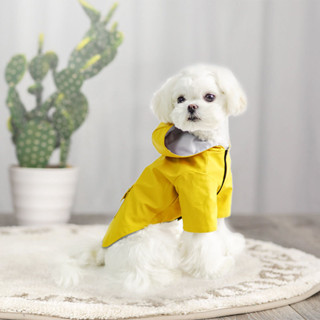 防水雨衣狗狗連帽衣服中小型犬春夏秋冬柯基泰迪比熊寵物防雨用品 寵物衣服 寵物外出用品 狗狗雨衣 寵物外出雨衣 小型犬雨衣