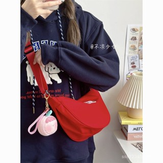 🌸臺灣下殺價🌸馬卡龍簡約手機小包包女日係ins小清新小眾餃子包森係少女斜挎包 QKSN