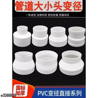 【臺灣出貨】同心異徑變徑圈塑膠煙管 PVC大小頭排風管道變徑轉換接頭 75/100160