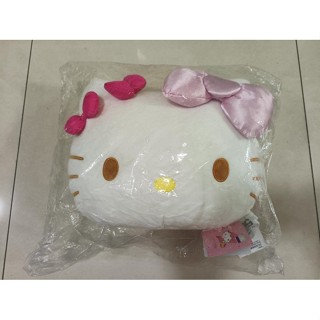 三麗鷗 Hello kitty 50週年 頭型抱枕 全新 正版 KITTY 頭型 抱枕 靠枕 12英吋 正反2面都超好看
