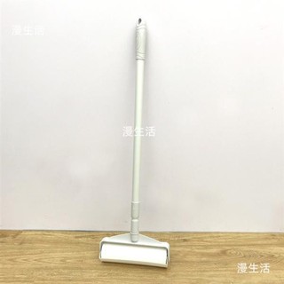 無印風膠黏拖把 加長伸縮 膠黏紙拖把 60周 滾輪拖把 寵物毛絮 除棉絮 黏毛器 除塵滾筒