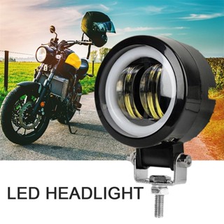 防水圓形天使眼 LED 工作燈 聚光燈 機車 越野車 汽車 船 輔助照明 一個裝 12V-80V