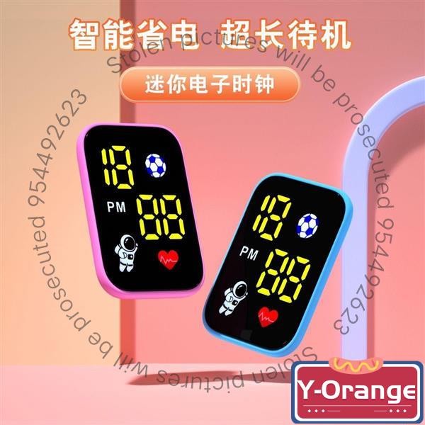 機車表 車載鐘表 觸摸防水 電動車 學生考試鐘上課看時間 太空人高顏值 送粘貼