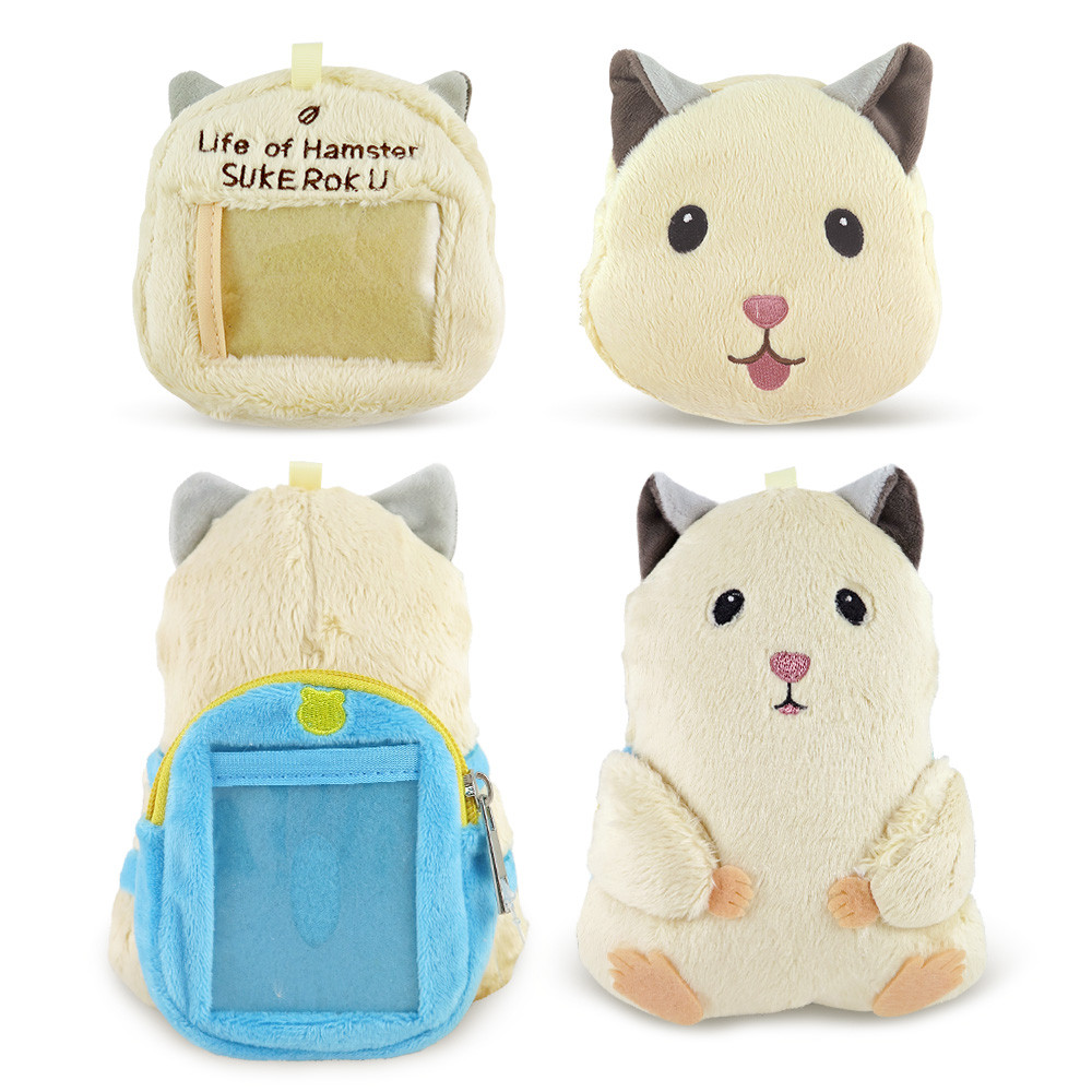 【Miravivi】助六的日常系列絨毛零錢包票卡夾