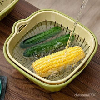限時優惠 【3.8萬人收藏】水果盤水果籃洗菜盆瀝水籃果盤果盆客廳茶幾家用上檔次食物收納盒