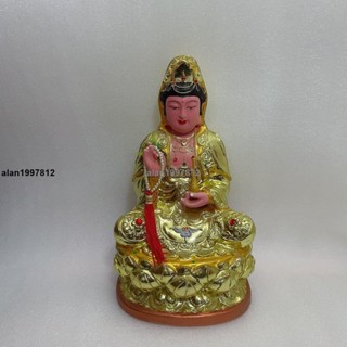 新品*熱銷*樟木木雕12寸觀世音菩薩神像 請注意，不是全新喔