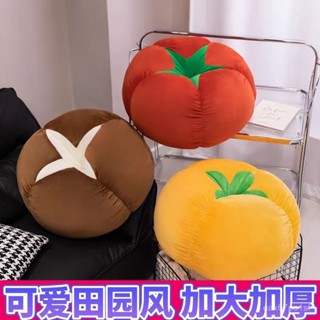 臺灣有貨⚡【軟萌柿子抱】ins可愛番茄軟萌香菇懶人坐墊蒲團沙髮抱枕床上客廳靠墊靠枕玩偶 G1BX