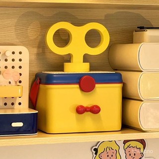 🍀臺灣低價🍀學生宿捨桌麵收納盒零食化妝品文具藥盒玩具分層整理盒帶蓋收納箱無印風 髮飾收納 化妝品收納