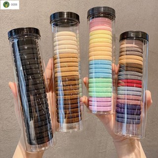 🔥臺灣出貨🔥MIJIU✨【店鋪熱銷】無接縫發圈高彈力皮筋成人扎頭發加粗發繩女綁發韓國簡約頭繩飾品