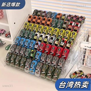 ⭐新店開張⭐閤金模型小汽車收納盒1:64風火輪多美卡亞剋力階梯透明展示架多層10574