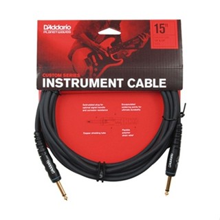 DAddario 吉他導線 15呎 G 15 Planet Waves Custom系列 雙直頭【他,在旅行】
