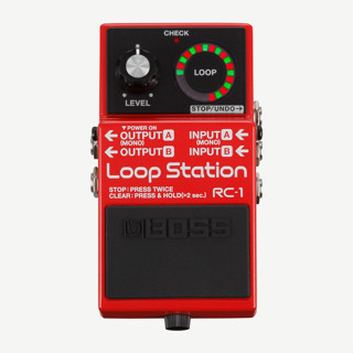 BOSS 電吉他效果器 RC-1 Loop Station 樂句迴圈效果器 單顆【他,在旅行】