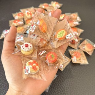 熱銷~【多款選擇】迷你蛋糕甜點麵包食玩獨立包裝微縮模擬兒童過家家玩