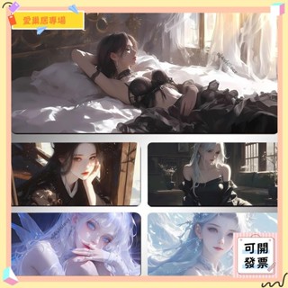 💫桃園+可開發票💫禁慾係滑鼠墊 電競超大桌墊 遊戲辦公電腦鍵盤墊 鎖邊防滑書桌墊 定製 O7B💫桃園出貨💫