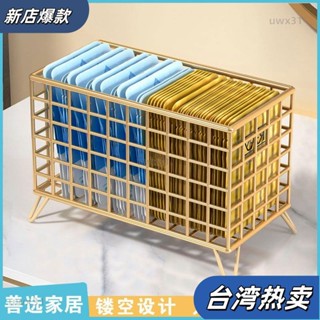 ⭐新店開張⭐高顏值面膜收納盒入戶門桌面ins面膜護膚品網紅鐵藝收納筐置物架 美容工具 美妝76