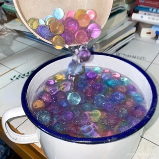 💖臺灣出貨💖水晶寶寶 霸王珠 海綿寶寶 泡大珠 珠光水晶 變大巨無霸 吸水珠 吸水珠 霸王泡水珠