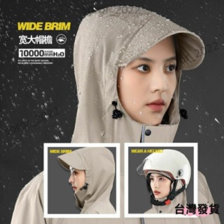 💥【臺灣出貨】速髮 摩託車新款雨衣電動車成人男女騎行加厚全身長款暴雨專用雨披帶袖