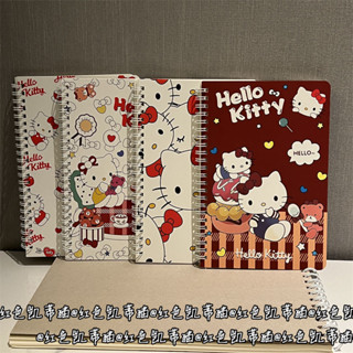 喵喵小鋪🐱A5線圈本hellokitty筆記本大學生專用超厚記事本高顏值少女心本子