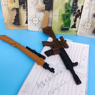 橡皮擦 橡皮 拼裝橡皮擦槍造型吃雞98K小學生AWM創意卡通3D立體M416模型文
