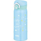 THERMOS 膳魔師 真空保溫杯 400mL 藍白 JNR-401 BLWH k1346