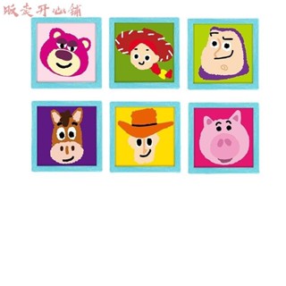 【販賣開心鋪】數字油畫 玩具總動員 數字油畫 diy 兒童手繪油彩畫簡單幼兒園手工塗色丙烯畫玩具總動員
