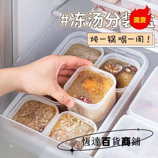 【臺灣新店福利價】食品級保鮮盒 冰箱專用 水果收納盒 凍湯分裝盒 高湯骨頭湯雞湯保鮮盒 冰箱冷凍儲存盒 食品級 專