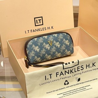 【新店 特惠】-真皮手拿包女2025新款春夏時尚高階質感今年流行手拎迷你小包 K703